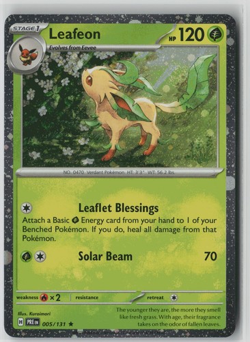 Leafeon holo - leafeon, holo)