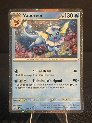 Vaporeon holo - vaporeon,