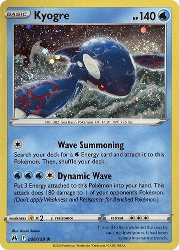 Kyogre holo - (pixel, holo)
